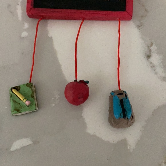 🍏3/$15🍎Teacher Ornament - Picture 3 of 5